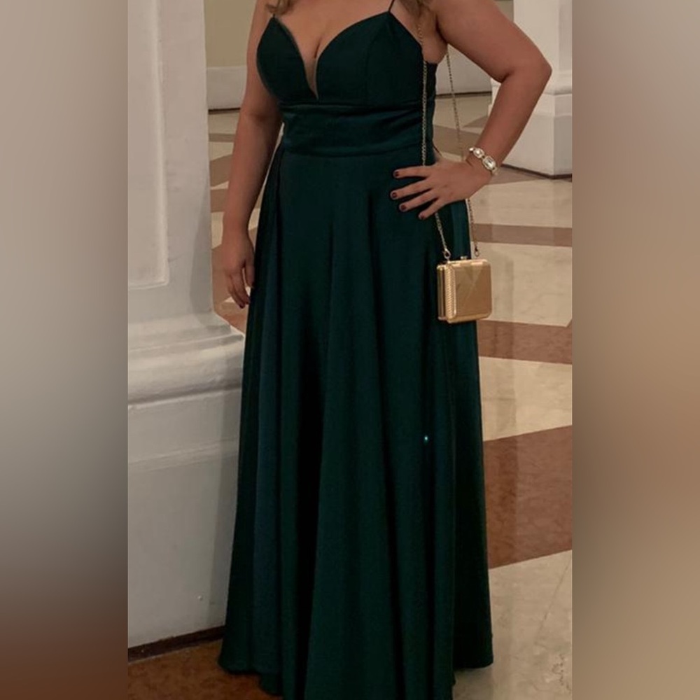Amazing formal dress green size 14